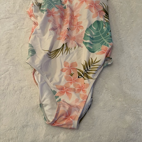 Infamous Swim Floral One-Piece Swimsuit | Size M - Picture 2 of 5